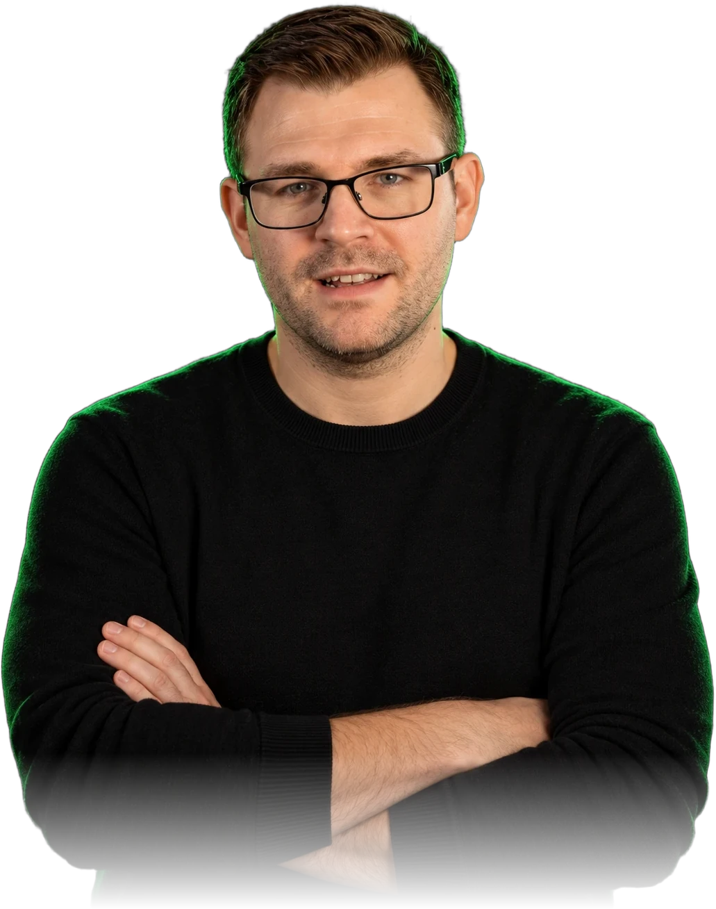 Marc Meese mit verschränkten Armen
